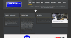 Desktop Screenshot of ifixfords.com